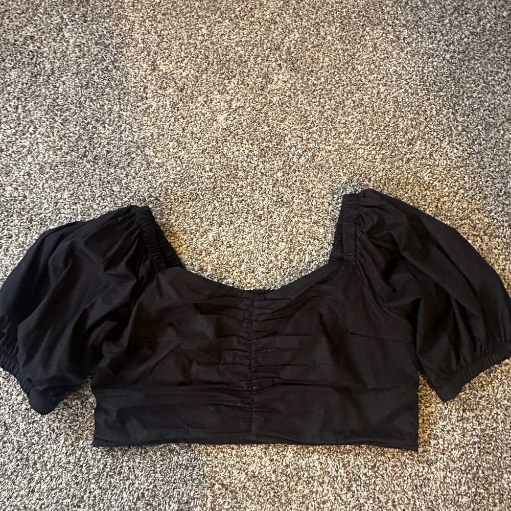 THREE Abercrombie and Fitch crop tops size XL
